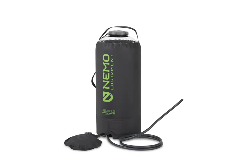 NEMO Equipment Helio LX Pressure Shower Black